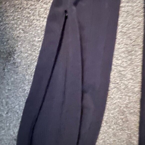 lululemon Align Ribbed Mini-Flare Pant Regular length, Graphite Grey, Size 0 - Picture 2 of 2